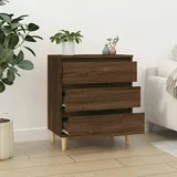 vidaXL Sideboard Braun Eichen-Optik 60x35x70 cm Holzwerkstoff
