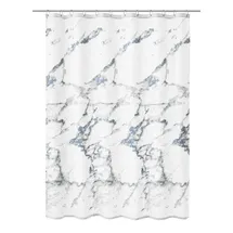 KLEINE WOLKE Duschvorhang Marble 240 x 180 cm grau