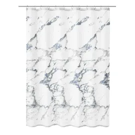 KLEINE WOLKE Duschvorhang Marble 240 x 180 cm grau