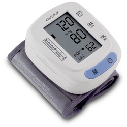 Beper Blutdruckmessgerät 40.121 Handgelenk Blutdruckmessgerät Blutdruckmesser, automatische Abschaltung weiß