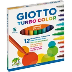 GIOTTO Multicolour Filzstifte (12 Stück)