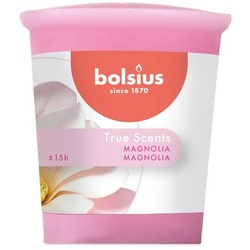 Duft Votivkerze: Magnolie (1 Stück) von Bolsius True Scents - 53/45 mm - Brenndauer 15 Stunden