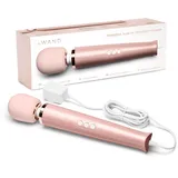 Le Wand Powerful Plug-In-Vibrationsmassagegerät, Rosa, 34 cm
