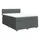vidaXL Boxspringbett 140 x 200 cm Dunkelgrau