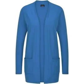 GOLDNER Elegante Strickjacke mit Kaschmir Blau 23