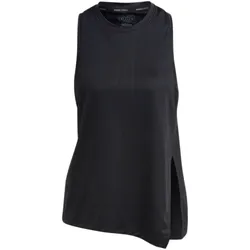adidas Damen Tank-Top Sport-Top mit AEROREADY-Technologie Fitness-Shirt Rundhals-Shirt HY5395 Schwarz - S