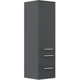 Posseik Hochschrank 120 x 35,8 x 35,2 cm Weiß Holz