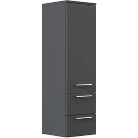 Posseik Hochschrank 120 x 35,8 x 35,2 cm Weiß Holz