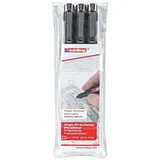 edding 1800 profipen Fineliner schwarz 0,1 + 0,3 + 0,5 mm, 3 St.