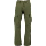 Alpha Industries Agent Hosen Dark Olive 28