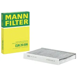 Filter Innenraumluft MANN-FILTER CUK 26 006 für VW Seat Skoda UP! Mii Citigo