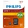 Philips MicroSDXC Card 256GB Class 10 UHS-I U1 incl. Adapter