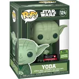 Funko Star Wars - Pop! Vinyl Figuren 124 Yoda (grün Deco) 9 cm