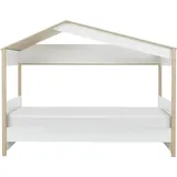 CaliCosy Hausbett MATIS 90 x 200 cm Eiche weiß
