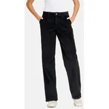 Reell Kim Cargohose Schwarz 28