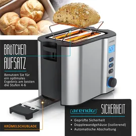 Arendo Toaster Silber