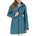 DEPROC DEPROC Active Damen Mit Abnehmbarer Kapuze Übergangsjacke Kurzmantel Shelby Long Softshellmantel Navy 36