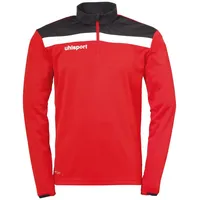 Uhlsport 1/4 ZIP TOP OFFENSE 23 uhlsport ROT|ROT|SCHWARZ 140