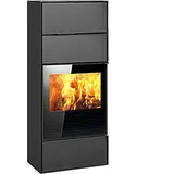 Viessmann Wodtke Kaminofen myCastle 9 kW mit 2 Aufsatz