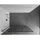 Mexen Kioto L Duschwand Walk-in 110 x 200 cm, schwarzes Muster, gebürstetes Messing - 800-110-103-65-78