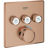 Grohe Grohtherm SmartControl Thermostat mit drei Absperrventilen, 29126DL0