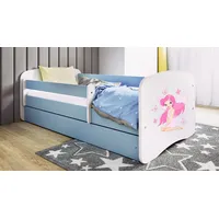 raumhirsch furniture Kinderbett Raumhirsch 80 x 180 cm Holzwerkstoff blau