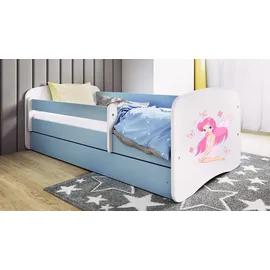raumhirsch furniture Kinderbett Raumhirsch 80 x 180 cm Holzwerkstoff blau