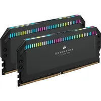 Corsair Dominator Platinum RGB (2 x 16GB, 5200 MHz, DDR5-RAM, DIMM), RAM, Schwarz