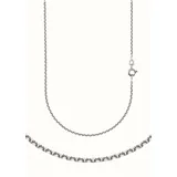 FIRETTI Collierkettchen FIRETTI "Schmuck Geschenk Silber 925 Halskette Ankerkette diamantiert" Gr. 40, silber (silberfarben), Halsketten, Damen, 40, Silber 925 (Sterlingsilber), B: 2mm, Made in Germany, B:2mm