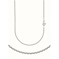 FIRETTI Collierkettchen FIRETTI "Schmuck Geschenk Silber 925 Halskette Ankerkette diamantiert" Gr. 40, silber (silberfarben), Halsketten, Damen, 40, Silber 925 (Sterlingsilber), B: 2mm, Made in Germany, B:2mm