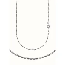 FIRETTI Collierkettchen FIRETTI "Schmuck Geschenk Silber 925 Halskette Ankerkette diamantiert" Gr. 40, silber (silberfarben), Halsketten, Damen, 40, Silber 925 (Sterlingsilber), B: 2mm, Made in Germany, B:2mm