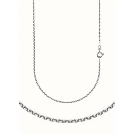 FIRETTI Collierkettchen FIRETTI "Schmuck Geschenk Silber 925 Halskette Ankerkette diamantiert" Gr. 40, silber (silberfarben), Halsketten, Damen, 40, Silber 925 (Sterlingsilber), B: 2mm, Made in Germany, B:2mm
