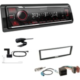 Kenwood DAB+ Media Receiver Autoradio Bluetooth für Renault Modus Grand Modus