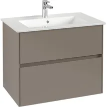 Villeroy & Boch Collaro Waschtischunterschrank C14400VQ 76,1x61x48cm, Waschbecken mittig, Marine blue