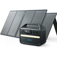 Anker 555 Powerstation mit 2*100W Solarpanel 1024Wh LiFePO4 Batterien 3 USB-C PD