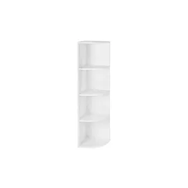 VASAGLE Standregal 30 x 30 x 129,5 cm Weiß