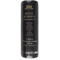 JRL PROFESSIONAL Halskrause 5 Rollen je 100 Streifen) Schwarz