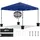 Sekey Faltpavillon 3 x 3 m inkl. 4 Seitenteile Dunkelblau