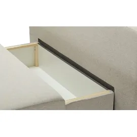 Smart Schlafcouch Mikrofaser 3-Sitzer Beige