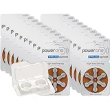 wns-emg-world Big Box Pack Powerone Typ 312 Hörgerätebatterie Zinc Air PR41 ZL3, 240 Stück