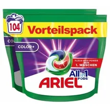 Ariel All-in-1, Pods Color, Flüssigwaschmittel-Kapseln 104