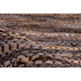 Kayoom Sonipat 110 Kurzflorteppich 70 x 200 cm Braun/Mehrfarbig