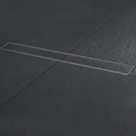 Megabad Profi Collection Megabad Drainset komplett Duschrinne 90 cm mit Abdeckung für Fliese, Duschabläufe,
