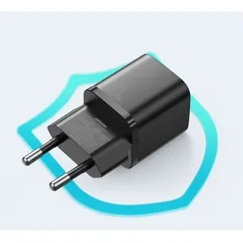 Joyroom USB Typ C 20W Power Delivery Quick Charge 3.0 AFC schwarz