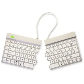 R-Go Tools Rgosbeswlwh Kabellose Tastatur Und Maus Spanisch - White