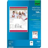 Sigel Fotopapier IP286 DIN A4 matt 160 g/qm 100 Blatt