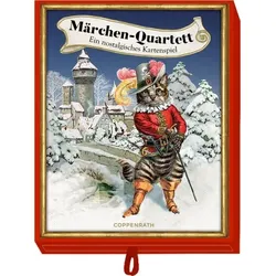 COPPENRATH 72577 Märchen-Quartett, Advent-Schachtelspiel (Behr)