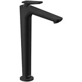 Hansgrohe Axor Citterio C Waschtischarmatur cubic cut, mit erhöhtem Armaturenkörper, Cool Start, 49051670