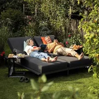 Kettler Pure Daybed Aluminium/Sunbrella - Anthrazit