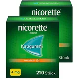 NICORETTE 4 mg freshfruit Kaugummi 2X210 St